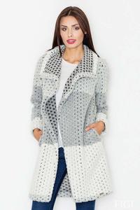 Grey Elegant&Stylish Wollen Coat