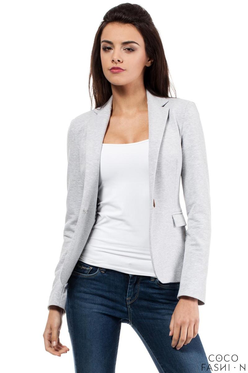 light grey blazer outfit womens