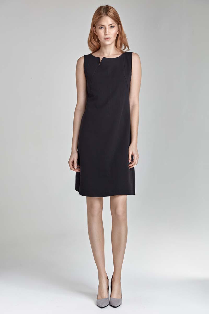 Black Simple Sleeveless Dress