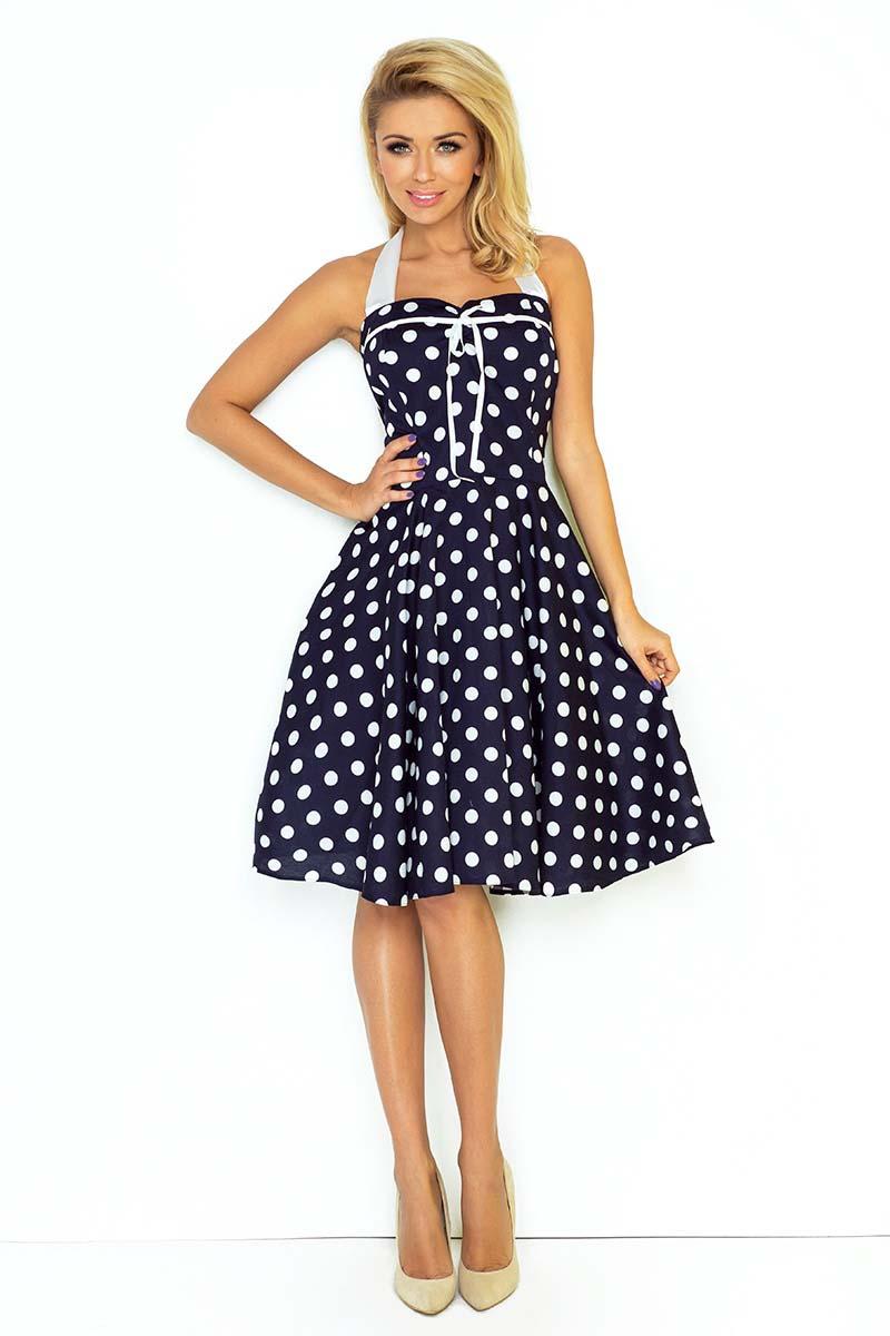 polka dot pinup dress