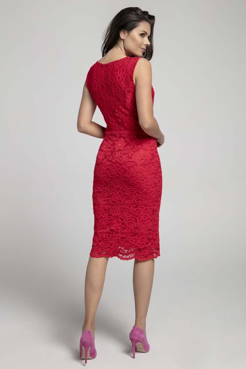 sleeveless pencil gown