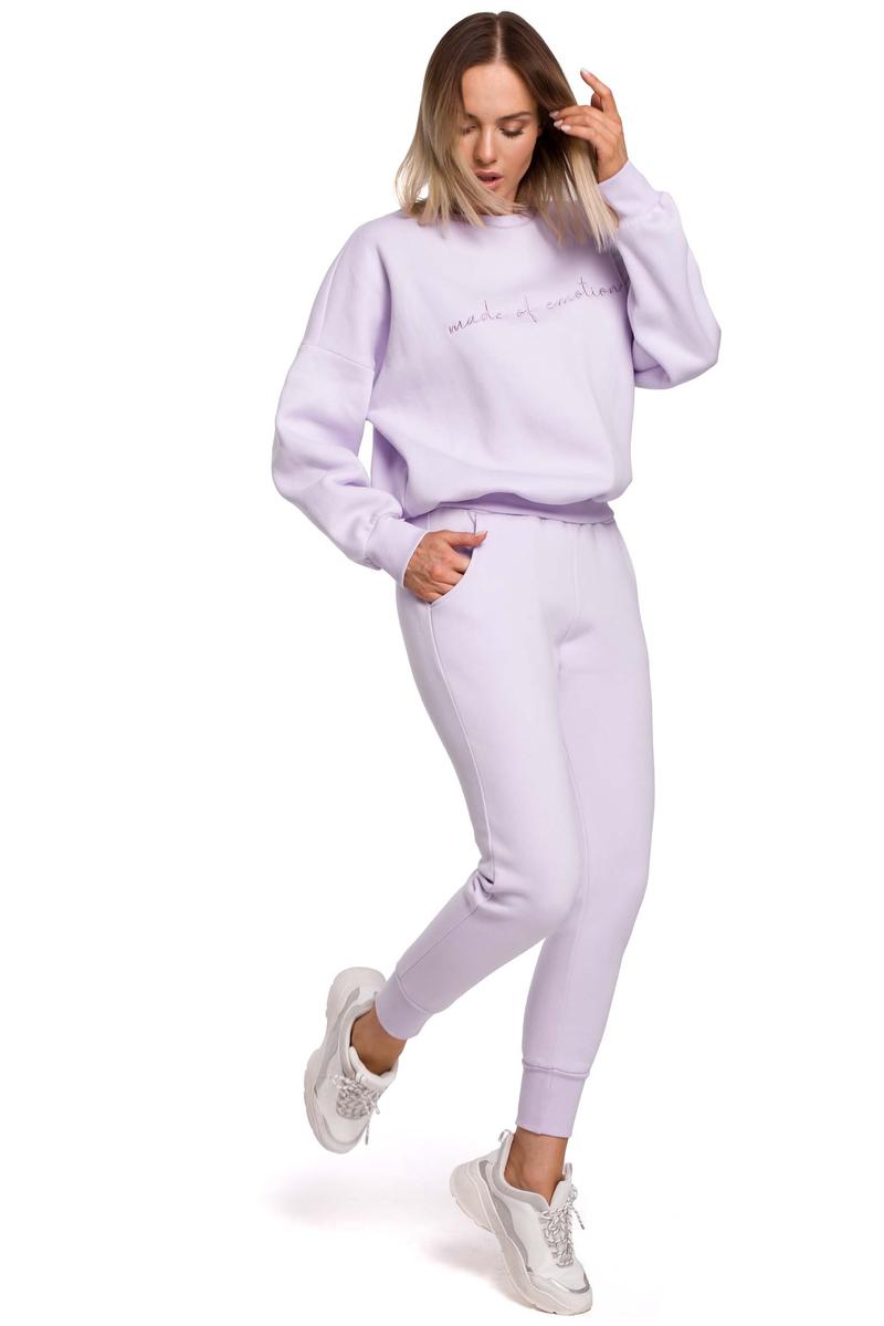 Knit Pants with Pockets (Lilac)
