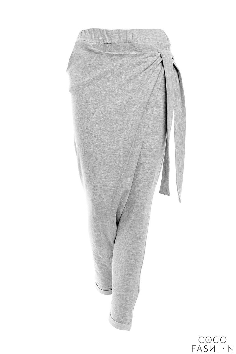 Grey Street Style  Baggy  Pants 