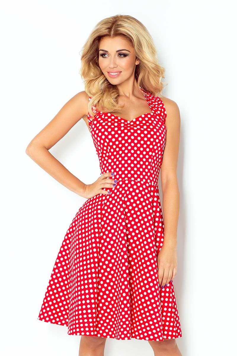 polka dot pin up