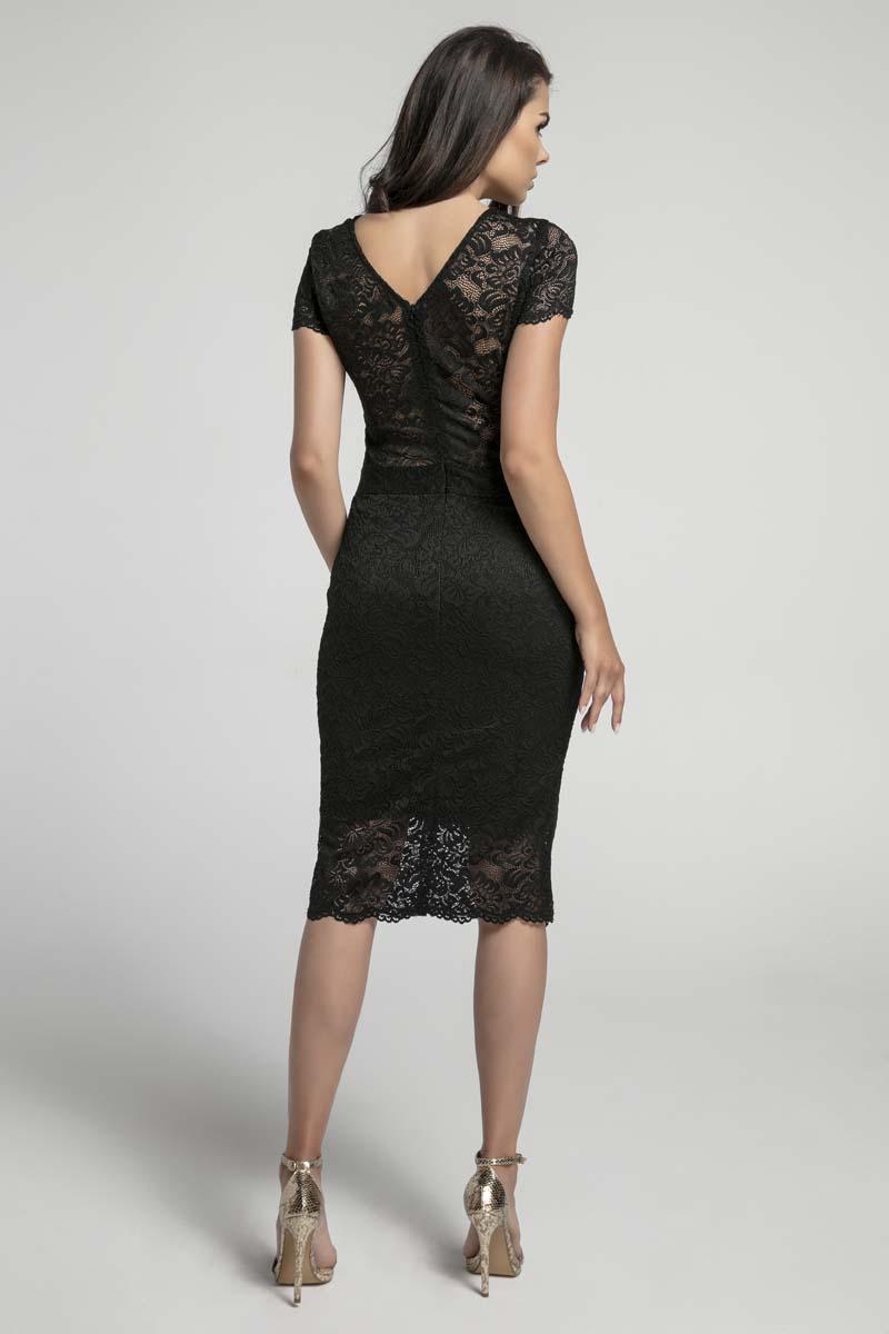 black dress pencil cut