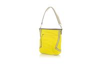 Yellow Casual Hand/Shoulder Bag with Contrasting Details