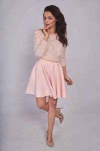 Pink V-Neckline Soft Sweater