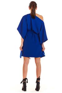 Blue Kimono Dress with belt