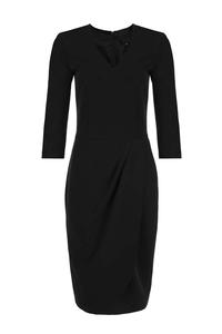 Black Classic Office Style Dress