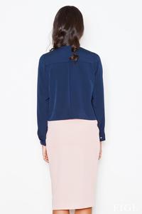 Light Pink Bussiness Style Pencil Skirt