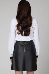 Black A-Line Skirt with Pockets