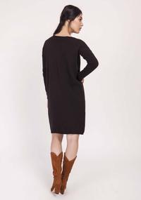 Black Simple Knitted Dress