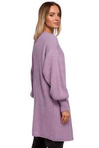Long Cardigan with Pockets (Lavender)