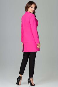 Fuchsia Long Elegant Blazer