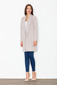 Beige Classic Short Coat