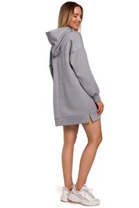 Long Oversize Hoodie (Steel)