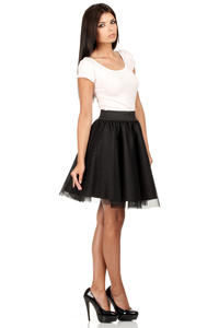 Black Dreamy Princess Tutu Prom Skirt