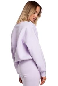 Sweatshirt with embroidery (Lilac)