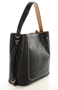Black Classic Hand/Shoulder Ladies Bag