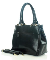 Black Elegant Trunk Ladies Bag