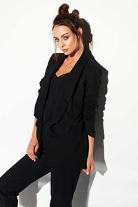 Black Open Office Jacket