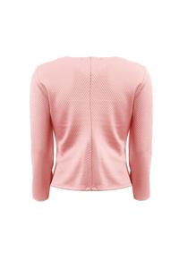 Pink Elegant Short Blouse