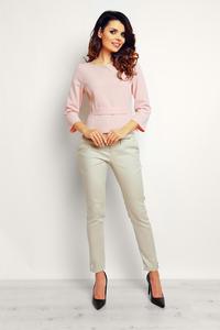 Pink Elegant Short Blouse