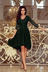 Dark Green Evenig Lace Dress