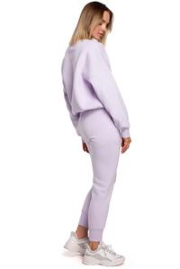 Sweatshirt with embroidery (Lilac)