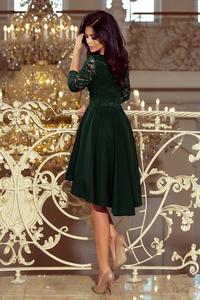 Dark Green Evenig Lace Dress