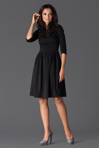 Black Sassy Full Swing Ruby Dress