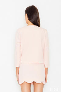 Pink Set Mini Dress+Short Blazer