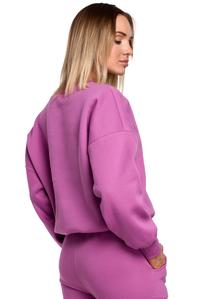 Sweatshirt with embroidery (Lavender)