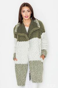 Green Elegant&Stylish Wollen Coat