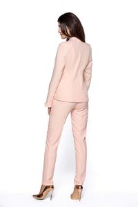 Powder Pink Elegant Women Suit