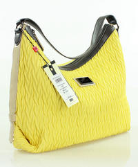 Yellow Patterned Comfy City Style Hand/Shoulder Bag