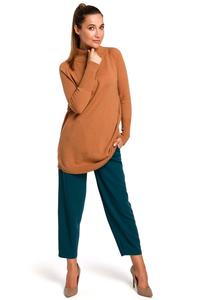 Kamel Sweater-Tunic with turtleneck