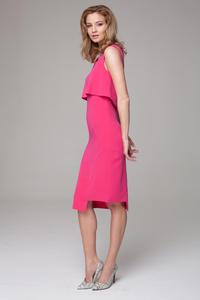 Pink Elegant Sleeveless Coctail Dress