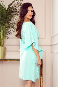 Mint Butterfly Dress with Belt