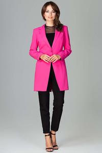 Fuchsia Long Elegant Blazer