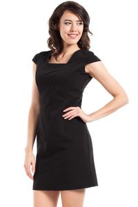 Black Super Slim Fit Mini Dress