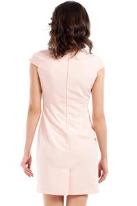 Powder Pink Super Slim Fit Mini Dress