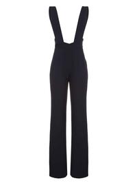 Navy Women Jumpsuit With Suspenders