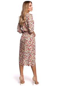 Midi Dress Sleeves 3/4 (ecru)