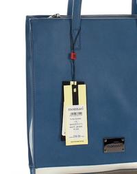 Blue Shoulder Straps City Style Ladies Bag