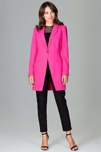 Fuchsia Long Elegant Blazer