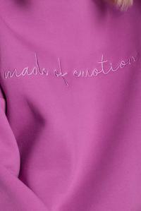 Sweatshirt with embroidery (Lavender)