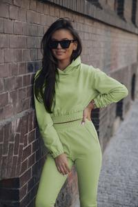 Lime Sportsuit Hoodie and Slim Joggers