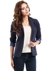 Dark Blue Classic Ladies Blazer