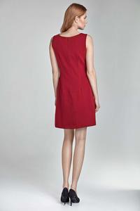 Red Simple Sleeveless Dress